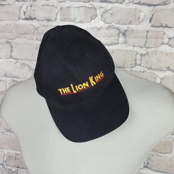 Disney Other - Disney Lion King Broadway Musical Souvenir Hat VIP Embroidered Black